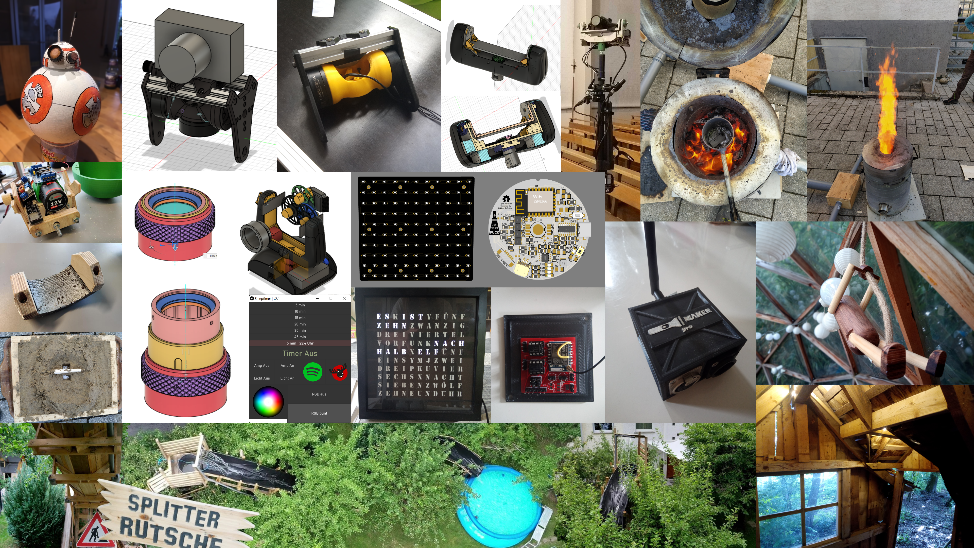 Hier eine Sammlung vieler anderer Projekte, die ich über die Zeit umgesetzt habe.