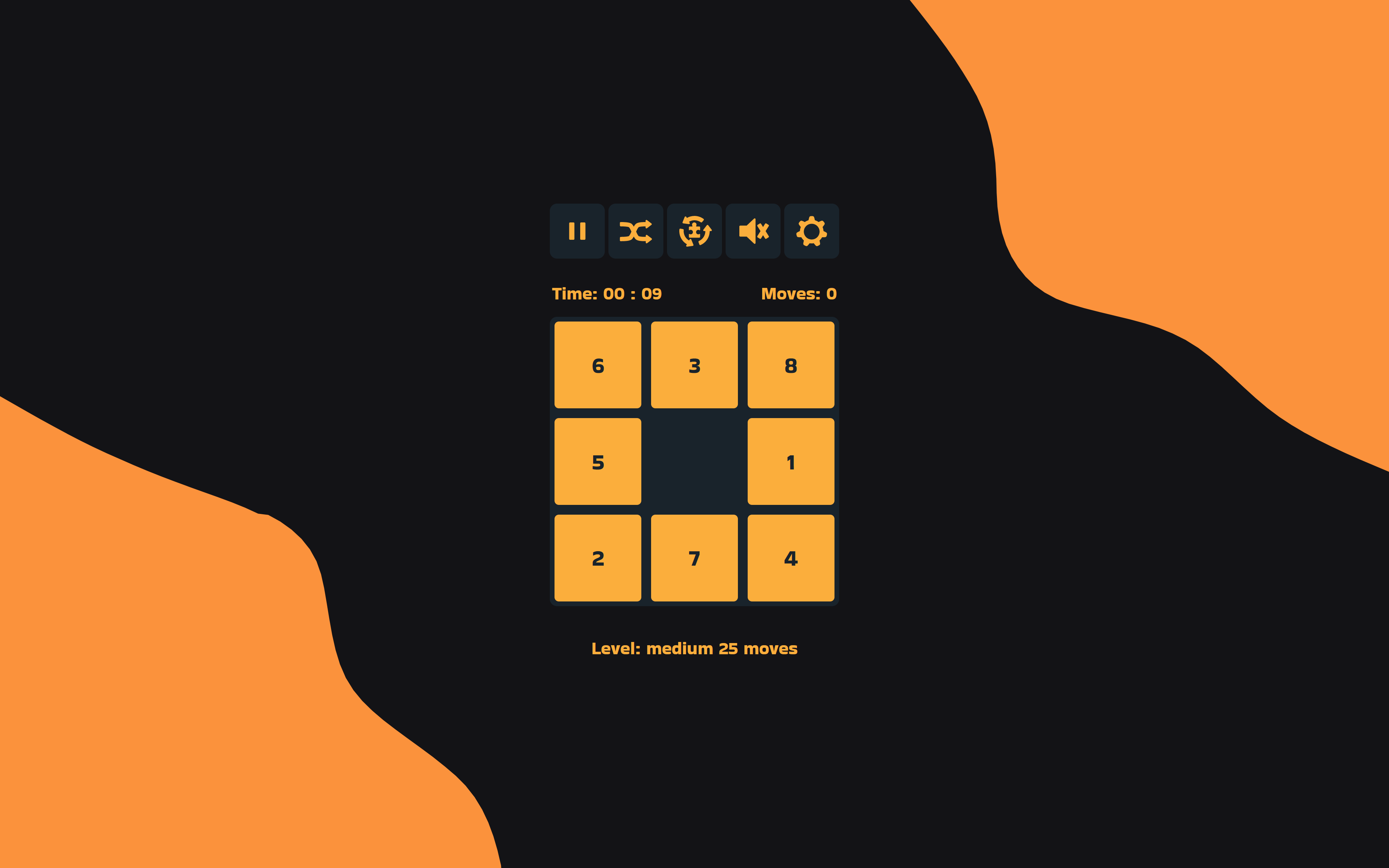 Das ist ein Puzzlegame, das ich im ersten Semester programmiert habe. Besonders ist hier, dass das Game über einen Lösealgorithmus verfügt und einem so das Puzzle lösen kann.